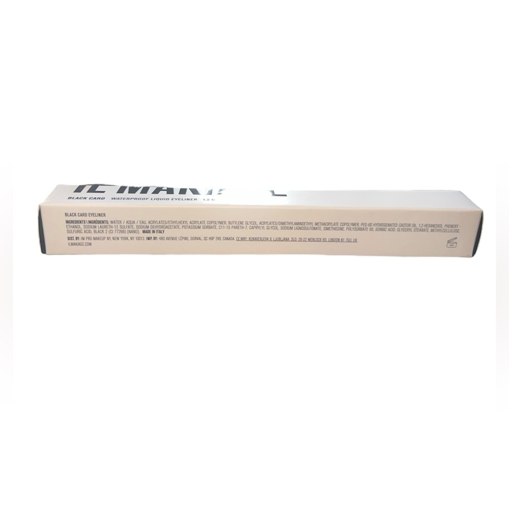 IL Makiage waterproof liquid eyeliner. Color: Black card. New in box. - Picture 2 of 6